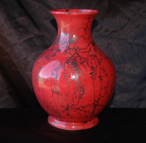 Red Horse Hair Leisure Vase